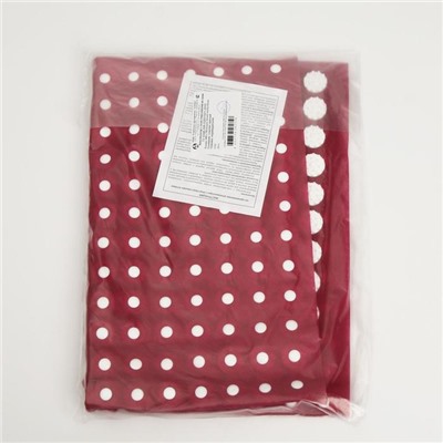 Аппликатор Кузнецова, 384 колючки, спанбонд, красный, 50×75 см