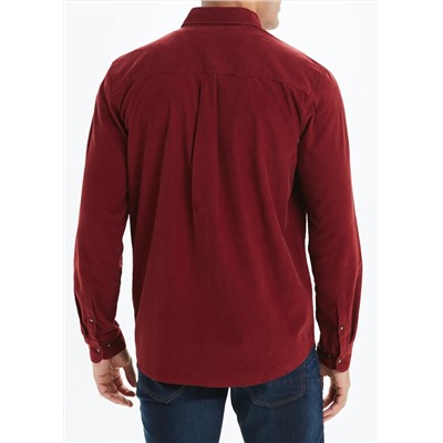 Big & Tall Long Sleeve Cord Shirt