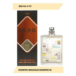 Парфюм Beas Escentric Molecules Escentric 05 unisex U737 10 ml, Парфюм унисекс Beas U737 создан по мотивам аромата Escentric Molecules Escentric 05