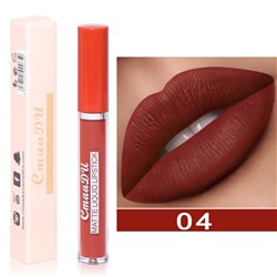 Матовая жидкая помада для губ CmaaDU MATTE LIQUID LIPSTICK оттенок 04