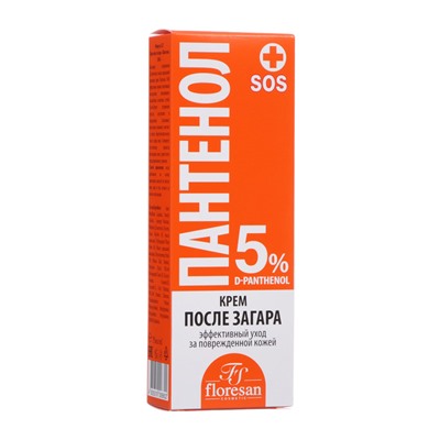 Крем после загара Floresan «Пантенол SOS», 75 мл