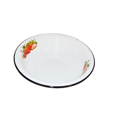 Миска эмаль 1с32с 2,0л белая Клуб сад (12)