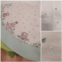 Outlet Зайки сладкоежки Скатерть овал 165х220 см 2310044