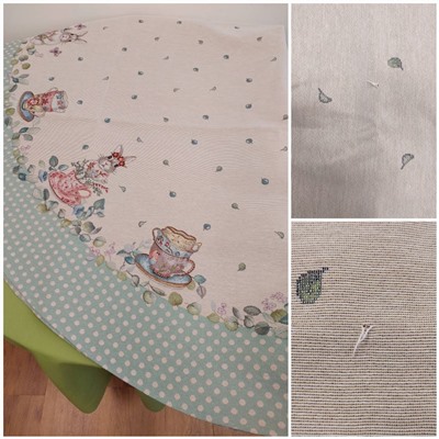 Outlet Зайки сладкоежки Скатерть овал 165х220 см 2310044