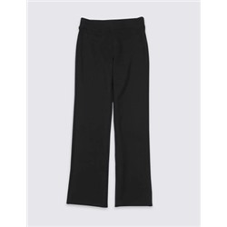 Girls' Regular Leg Knitted School Trousers (2-16 Yrs)