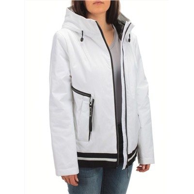 H9270 WHITE Куртка демисезонная женская (100 гр. синтепон)