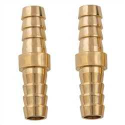 Штуцер "елка" двусторонний соединительный под шланг 10 мм, 2 шт, Stels