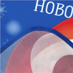 Фартук детский для творчества "Этель" "Дед Мороз", 49 х 39 см, 100% п/э