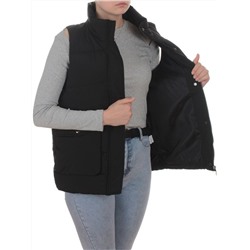 793 BLACK Жилет зимний утепленный женский (150 гр. холлофайбер)