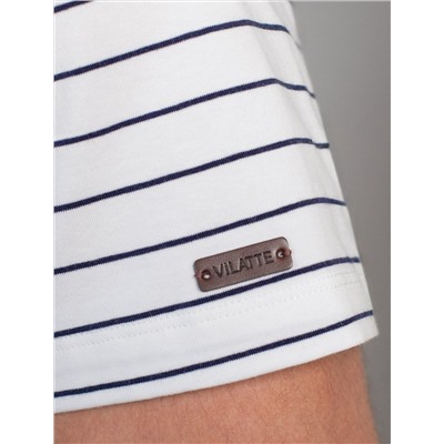 Футболка из премиального хлопка с эластаном