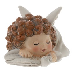 Фигурка декоративная "Ангелочек", L6 W3,5 H3 см, 2в.