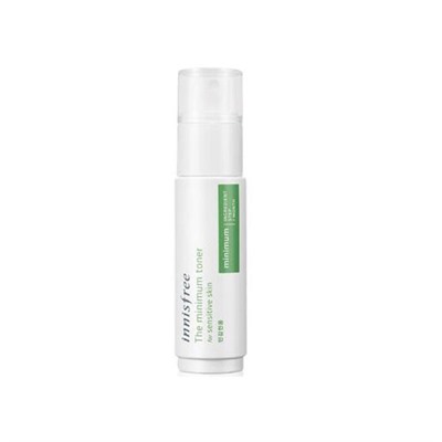 Inissfree The minimum  facial Тонер для  чувствительной кожи