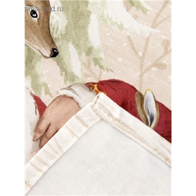 Полотенце Этель Christmas forest, 40×73 см, 100% хлопок, саржа 190 г/м²