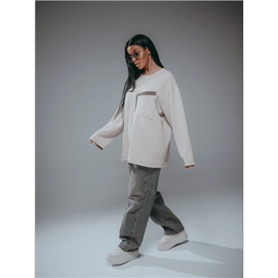 Свитшот Дабл бежевый Свт