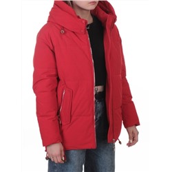 2387 RED Куртка зимняя женская (150 гр. холлофайбер)