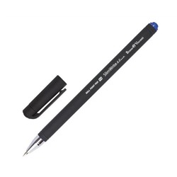 Ручка шариковая BRUNO VISCONTI SlimWrite Black, СИНЯЯ, корпус черный, 0,5мм, линия 0,3мм, 20-0009