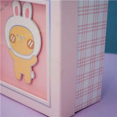 Набор подарочных коробок 3 в 1 «Bunny hat», 15*15*6.5-17*17*8-19*19*9.5