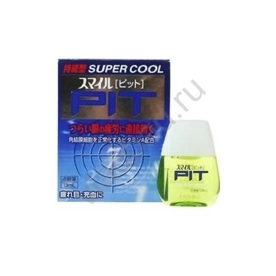 Lion Smile Pit Super Cool Японские капли для глаз11