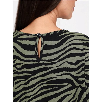 Блузка Астрид зелёный ИвК