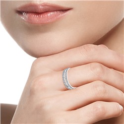 Кольцо из серебра литьё с фианитом