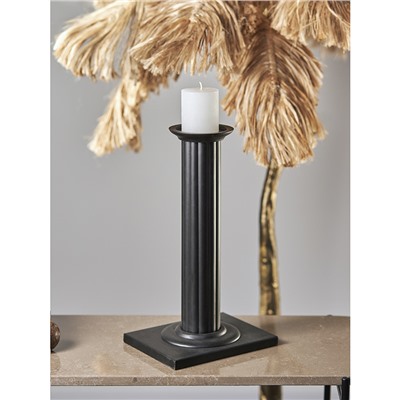 Подсвечник Nels, 25 см, черный