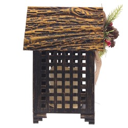 GAEM Изделие декоративное с подсветкой "Домик" (3хAAA н/п), L16,5 W22 H27,5 см