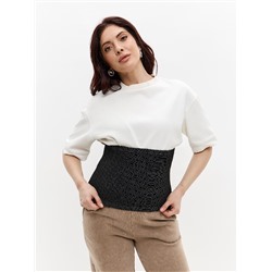 Пояс эластичный согревающий «Зима+Лето» из собачьей шерсти и хлопка