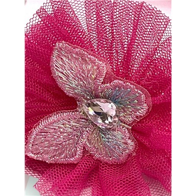 Ободок-повязка детская с бабочкой Арт ОБ8А тип 6