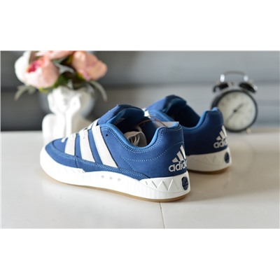 Adidas Adimatic Atmos Blue из натуральной замши