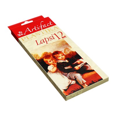 Набор пластика - полимерная глина, LAPSI, 12 цветов по 20 г