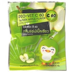 Леденцы с витамином С и вкусом яблока Bio Vit C
