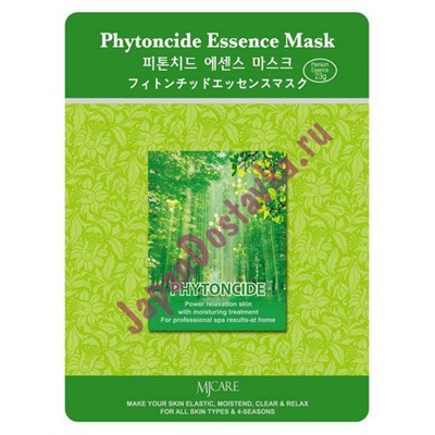 Маска тканевая фитонциды Phytoncide Essence Mask, MIJIN