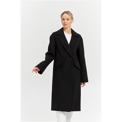 Пальто женское демисезонное 24710 (черный)