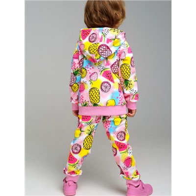 Комплект для девочки: толстовка, брюки