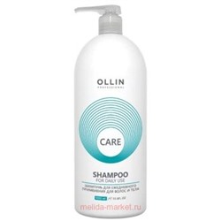 OLLIN CARE Шампунь для ежедневного применения для волос и тела 1000мл