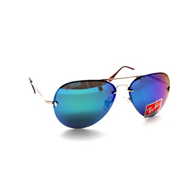 Реплика Ray-Ban 003 золото сине-зеленый