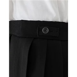 Girls' Easy Dressing Pull On School Skirt (2-16 Yrs)