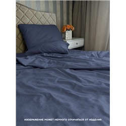 “Акция Простыня на резинке Льняные мотивы “Атлантик” 100% Хлопок