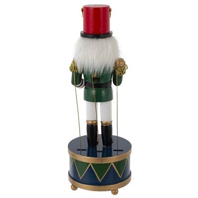 GAEM Фигурка декоративная "Щелкунчик" с музыкой и движением, L10,5 W10,5 H30,5 см