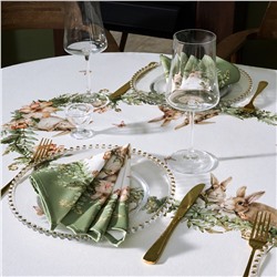 НАБОР САЛФЕТОК ИЗ 2-Х ШТ "SENSE" 40Х40СМ, ЗЕЛЕНЫЙ, 100% ХЛОПОК, ТВИЛ,