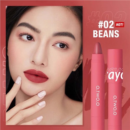 Матовый карандаш для губ O.TWO.O № 2 Beans 3.5 g