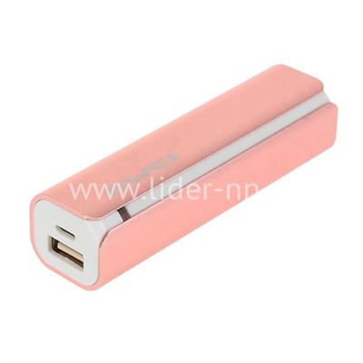 Портативное ЗУ (Power Bank)  2600mAh (AWEI P90K) розовый