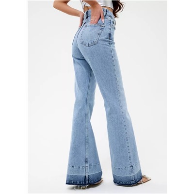 Женские джинсы клёш ретро CRACPOT