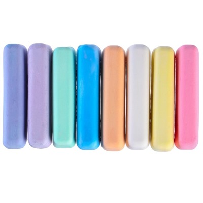 Мелки цветные, 16 штук, 8 цветов «Синий трактор»