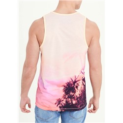 Florida Palm Print Vest