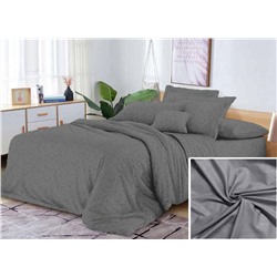 “Акция Простыня на резинке Жаккард “Туман” Микрофибра