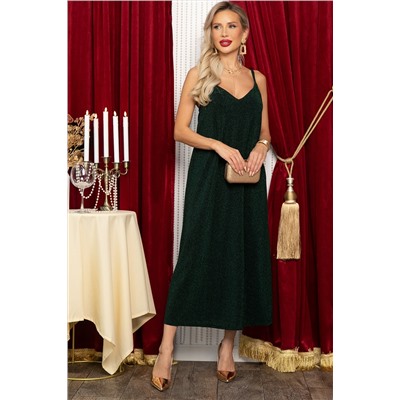 Платье-комбинация Сила притяжения (зеленое) П14480-7М