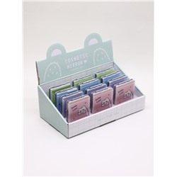 Набор зеркал «Happy Animals» шоу-бокс 12 шт. (4 цвета)