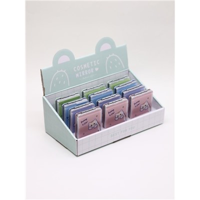 Набор зеркал «Happy Animals» шоу-бокс 12 шт. (4 цвета)