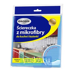 Тряпка Grosik с микрофиброй для кухни